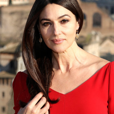 Actress Monica Bellucci poses during a photo call for the new James Bond film "Spectre" in downtown Rome, February 18, 2015.   REUTERS/Max Rossi  (ITALY - Tags: ENTERTAINMENT) - RTR4Q3TZ